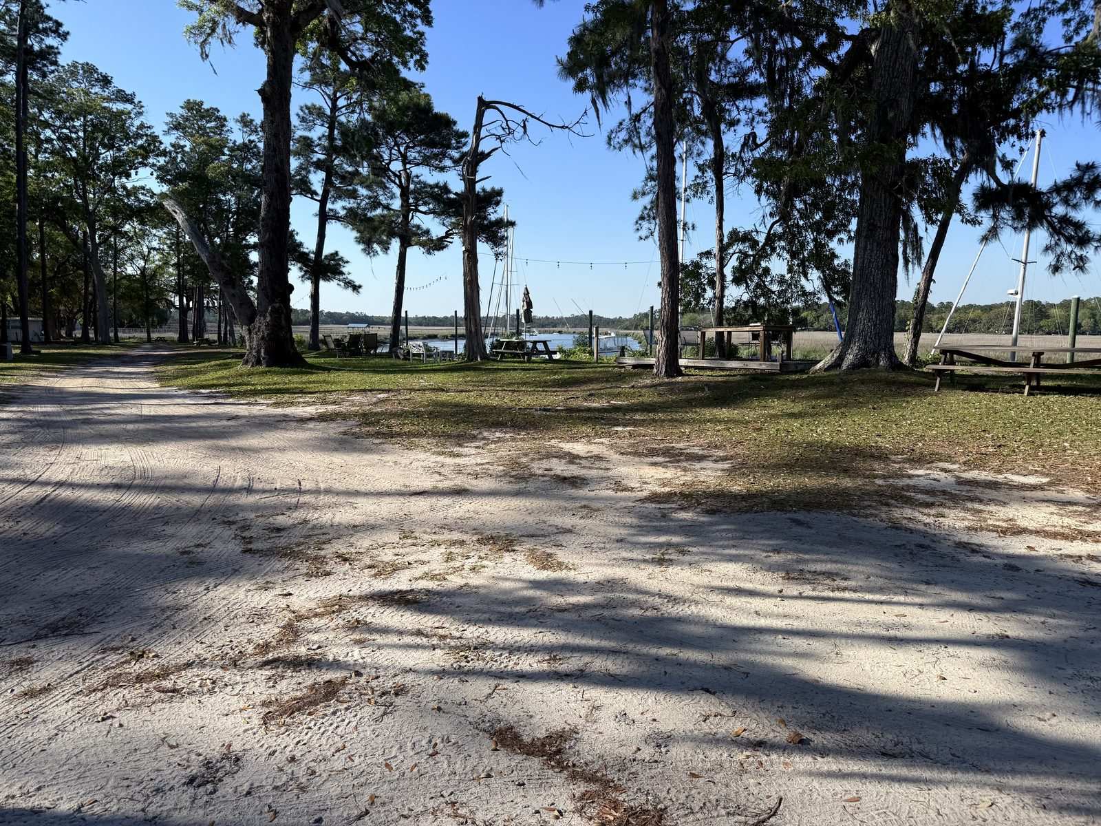 Our stay at Belle Bluff Island Campground