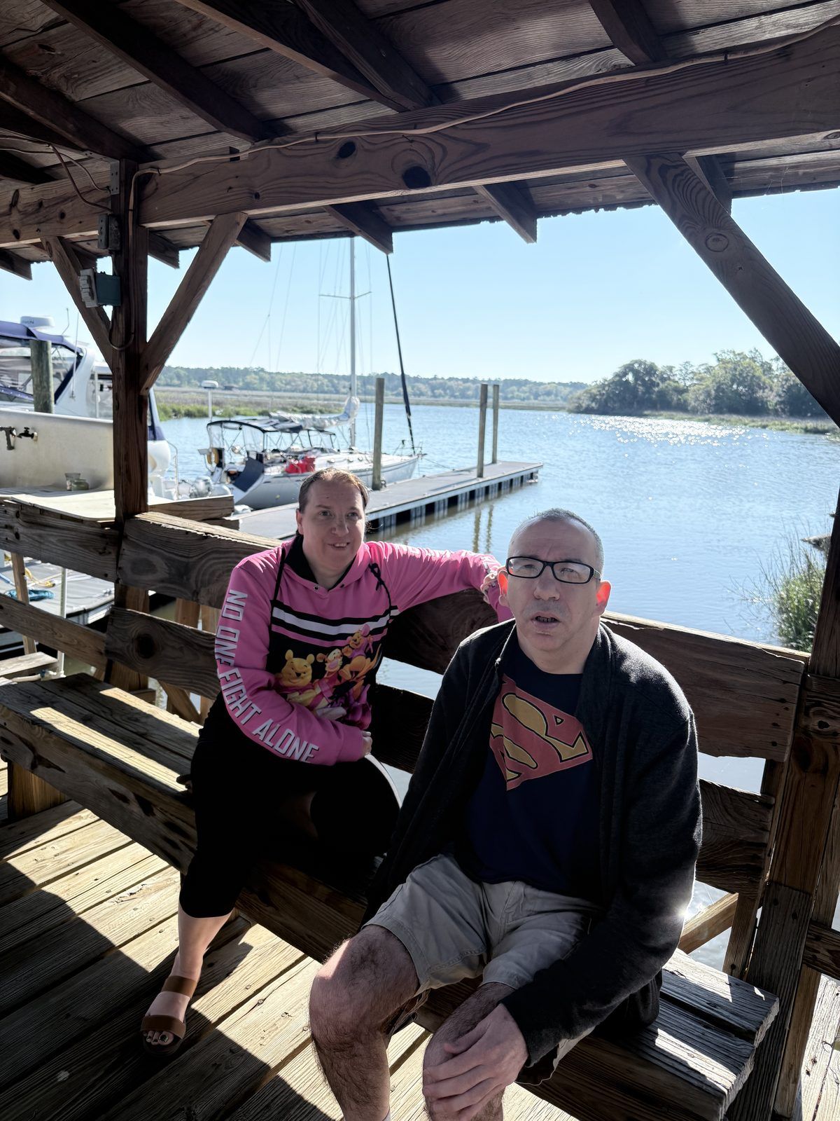 Photos from our stay at Belle Bluff Island Campground