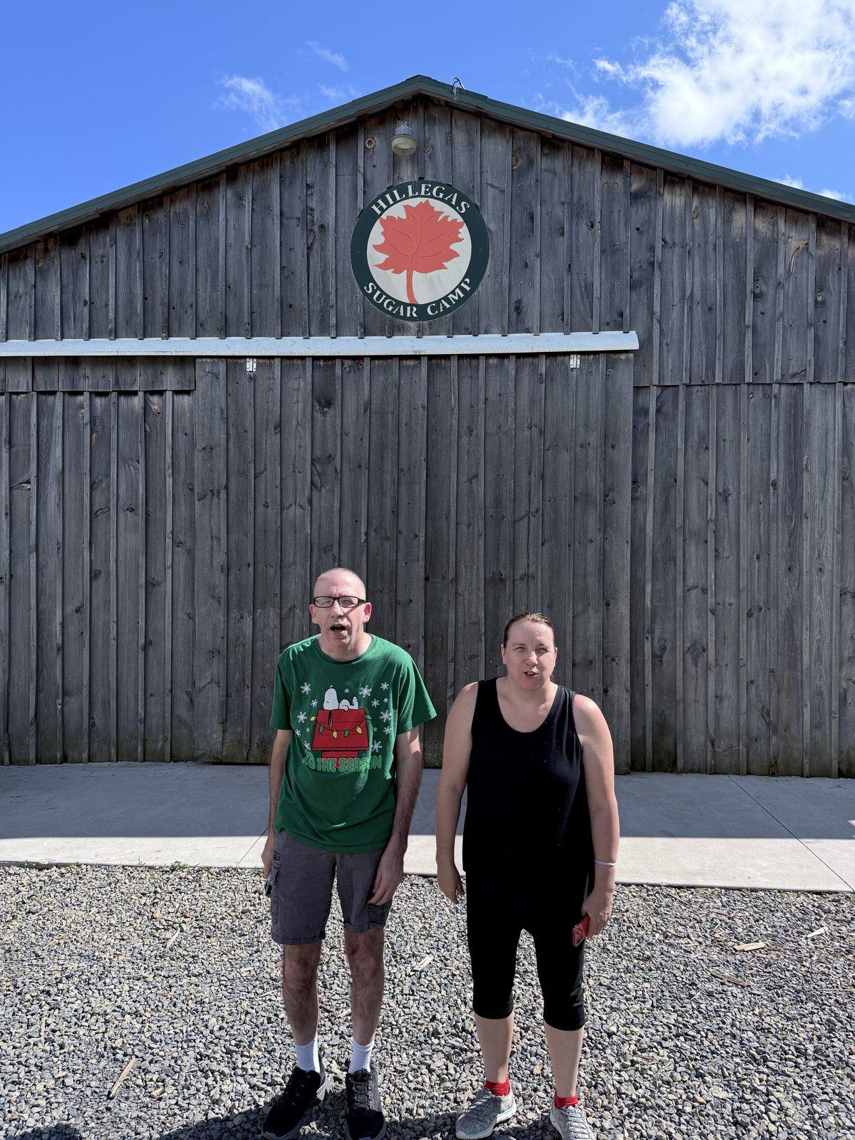 Our stay at Hillegas Sugar Camp