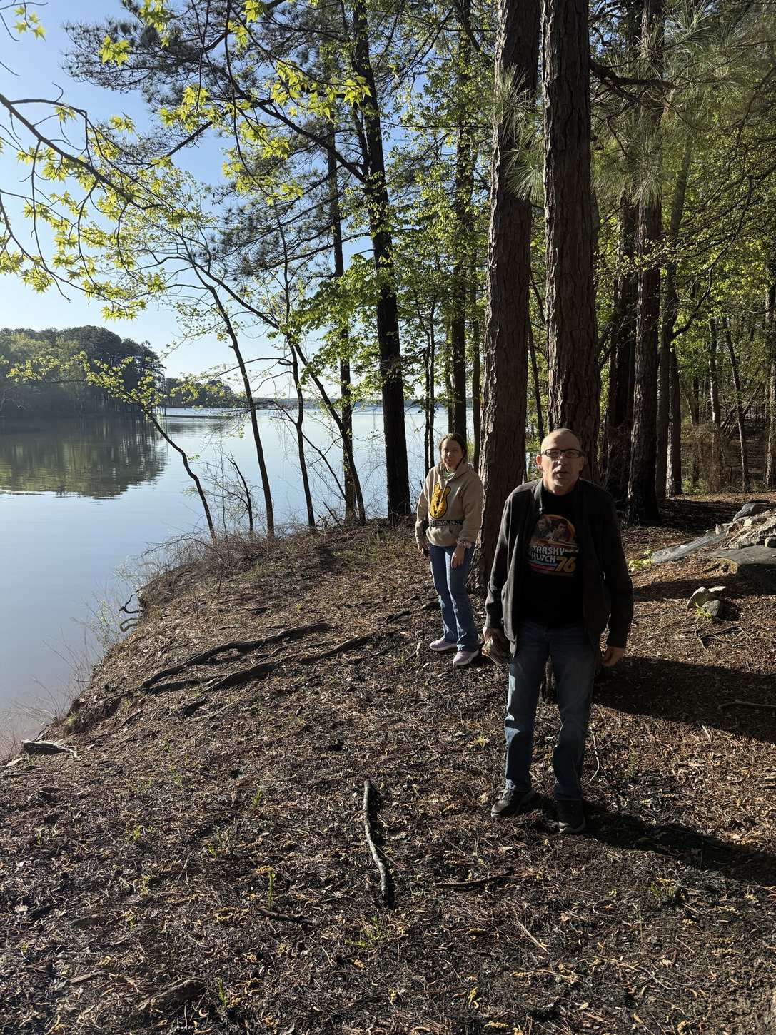 Around our site at Kerr Lake