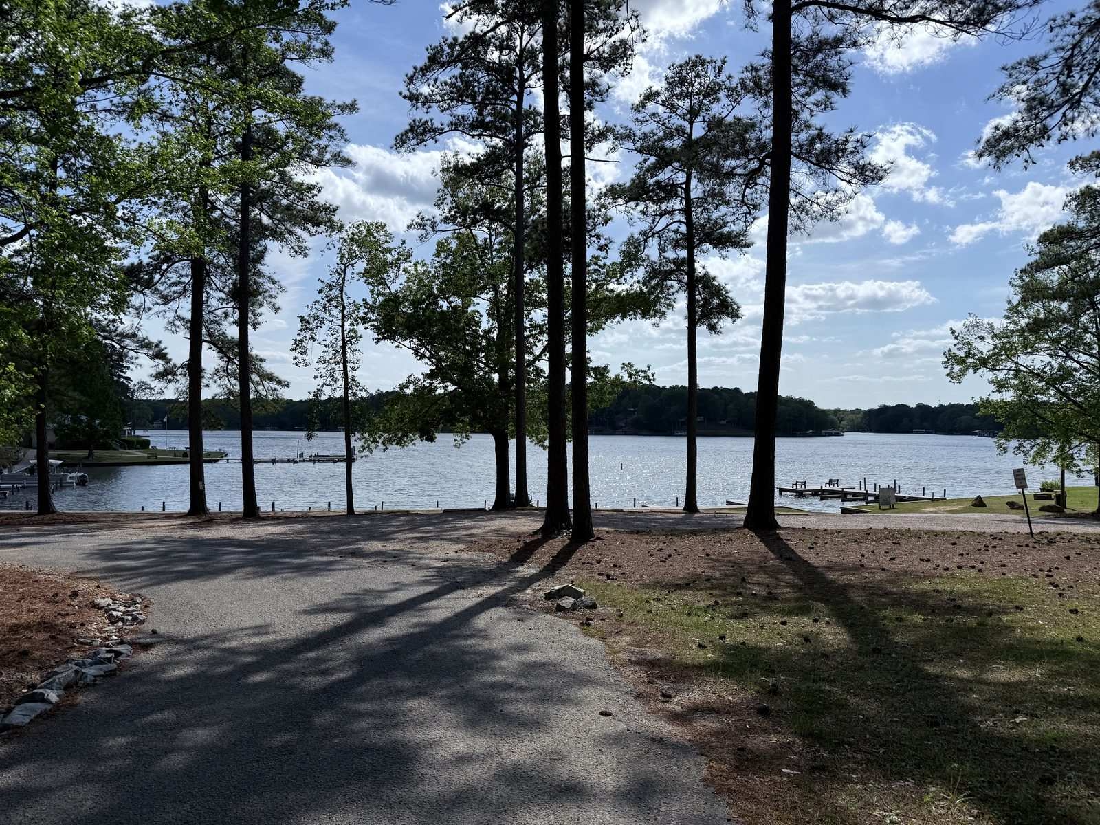 Around our site at Lake Gaston